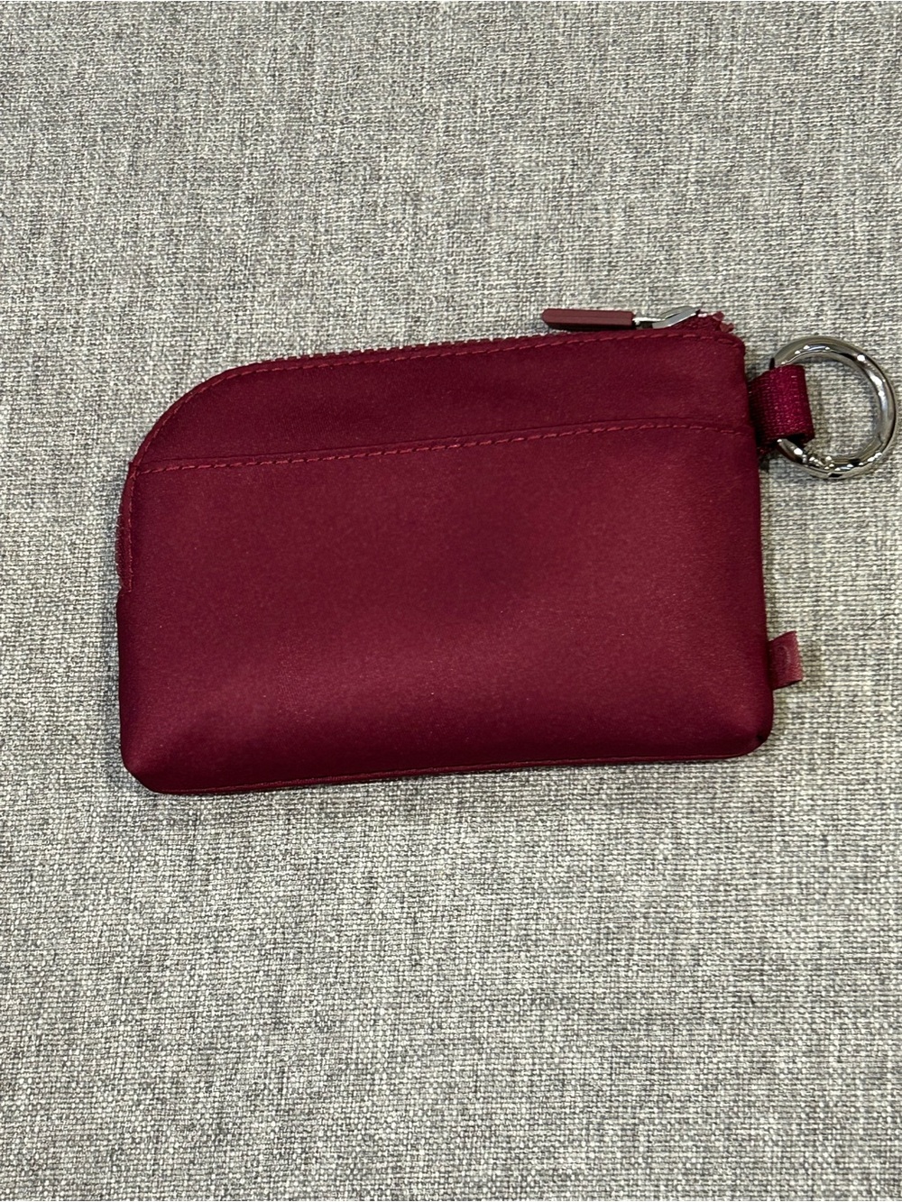 lululemon Raspberry Card & Key clippable Pouch - Picture 5 of 13